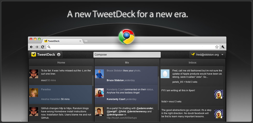 Que pensez-vous de Chrome TweetDeck ?
