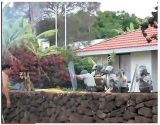 Violences à l'Île de Pâque: la vidéo qui montre l'attaque