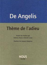 Thème de l'adieu