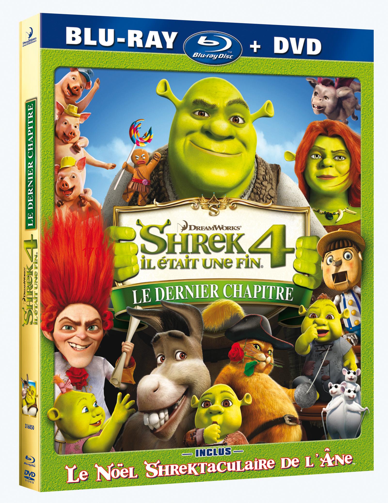 Shrek 4 : un Blu-ray copieux qui laisse sur sa faim