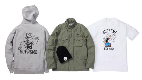 SUPREME X POPEYE