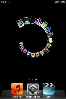 [CYDIA] Mettez vos icônes en mode spirale!