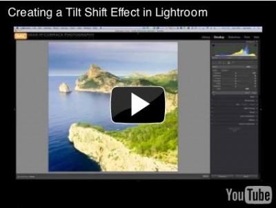 Retouche : créer une effet Tilt Shift dans Lightroom