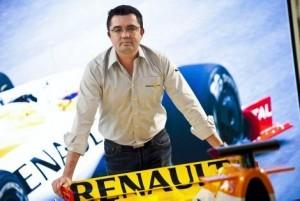 Eric Boullier toujours chef d'équipe Renault