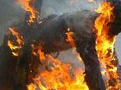 Peine capitale pour trois.. brûlé jeune fille