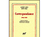 Albert Camus René Char Correspondance 1946-1959