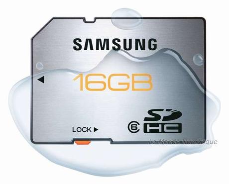 Samsung lance des cartes mémoires SD et MicroSD résistantes à l’eau et aux chocs