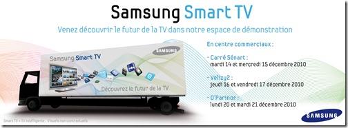 960x350 smart truck v300dpi thumb Venez découvrir le futur de la télé avec Samsung Smart TV