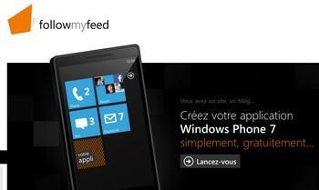 creation application windows mobile