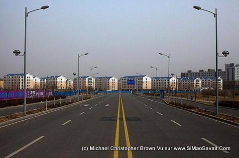 Ordos, ville fantôme de Mongolie Intérieure