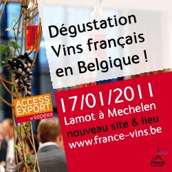 Les producteurs de vins Français rencontrent les professionnels du marché Belge