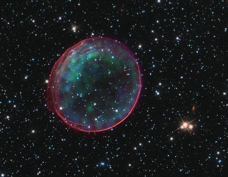 Supernova SNR 0509 dans le rayonnement x