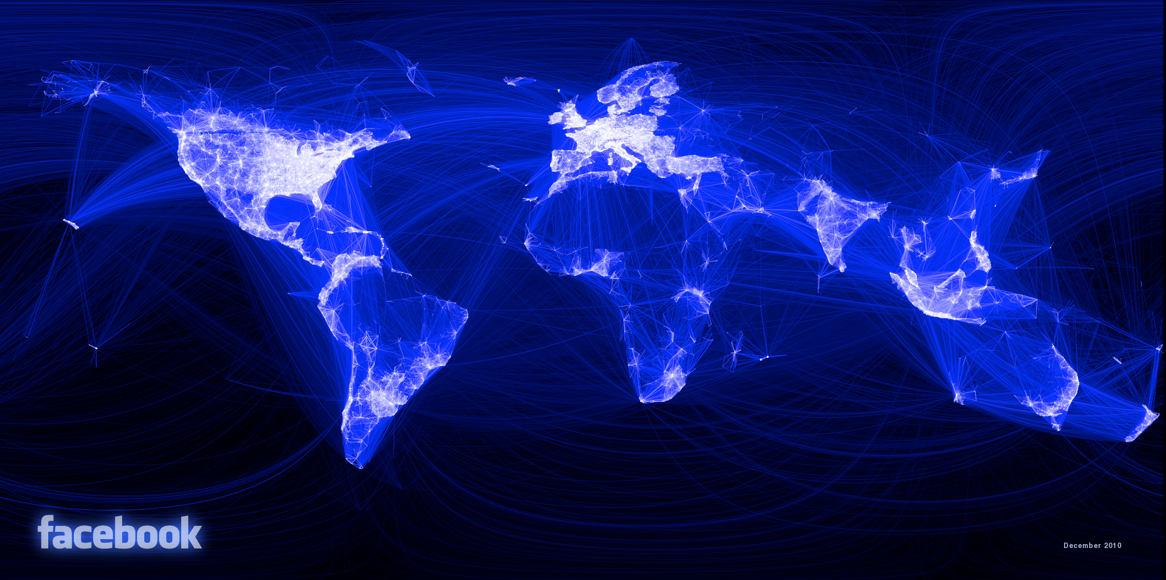 fb relationships full Le monde, géographiquement, vu par les amitiés Facebook VS la NASA