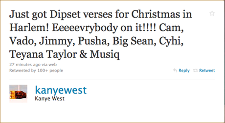 Kanye West ft. CyHi Da Prynce & Teyana Taylor – Christmas In Harlem