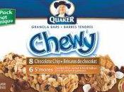 Alerte alimentaire Extension Barres tendres Chewy Quaker Canada