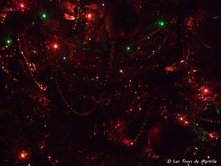 Light painting (lumières de Noël)