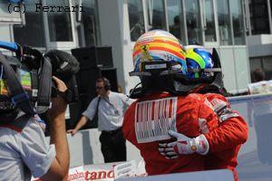 Alonso et Massa dans le même bateau !