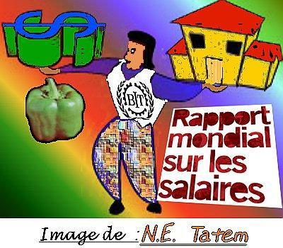 Bureau International du Travail (BIT), les salaires des pays riches en nette chute.