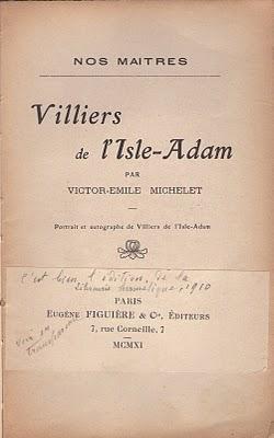 Victor-Emile Michelet : Villiers de l'Isle-Adam