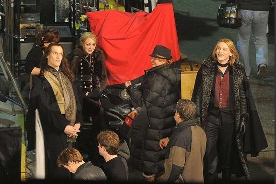 Premières photos des Volturi sur le tournage de Breaking Dawn!