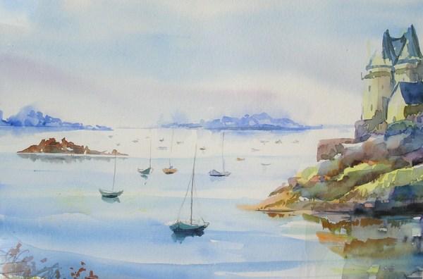 Au bord de la Rance (Jean-Baptiste Besnard)