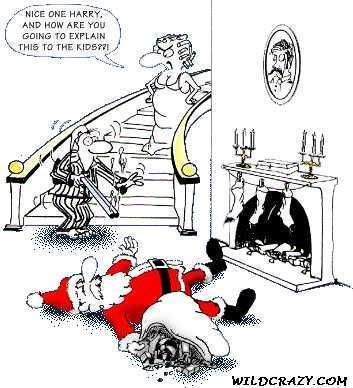 Humour - dessins de Noël