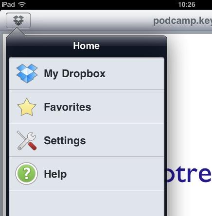 dropbox iPad   iPhone: ajouter des fichiers PDF à iBooks sans faire de synchronisation [ Astuce]