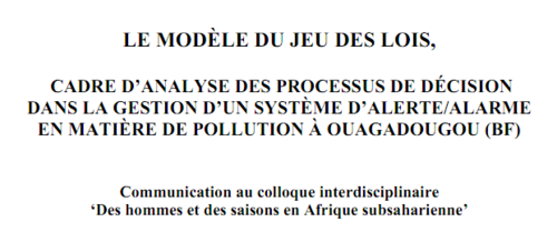 Des fois je me pose des questions sur ce que je fais de ma vie