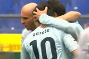 Lazio Rome 3-2 Udinese, buts et résumé vidéo (Série A, 17ème journée, 19 décembre 2010) 
