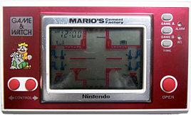 game watch marios cement factory