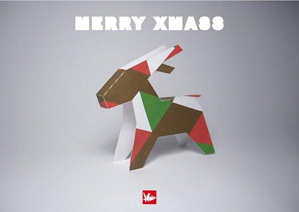 Papertoys 2010 Christmas Reindeer créé par Phil Toys