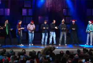 Un chant de Noël composé sur iPad