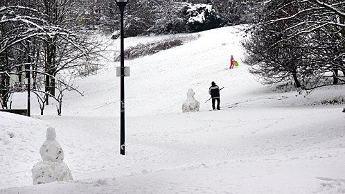 Neige à Fonbtenay-sous-Bois