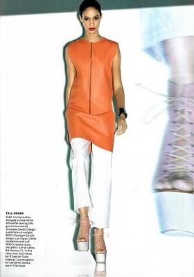 Joan Smalls dans Vogue US en janvier