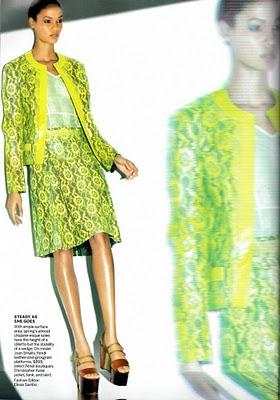 Joan Smalls dans Vogue US en janvier