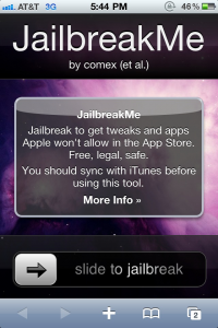 Jailbreak iOS 4.2 de type JailbreakMe pour Noël!?