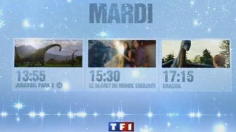 3 films cultes sur TF1 cet après-midi ... bande annonce