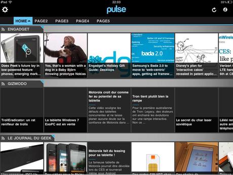 Puls New Reader : Le Lecteurs RSS pour iPad !