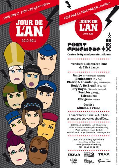 Réveillonnons au Point Ephémère