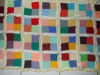 un joli plaid pour bébé