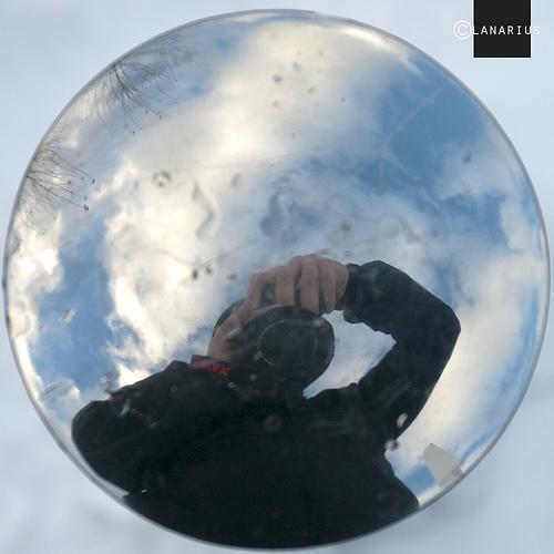 Il neige sur la ville