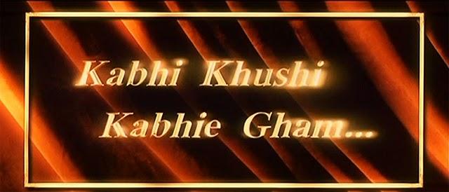 Filmiscopie : Kabhi Khushi Kabhie Gham 1/2
