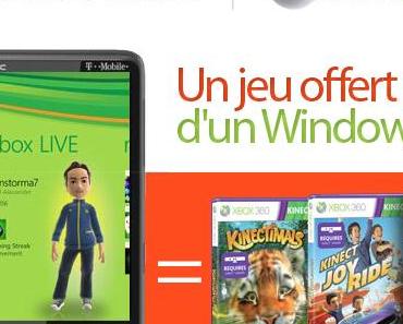 Un jeu offert pour l’achat d’un Windows Phone …