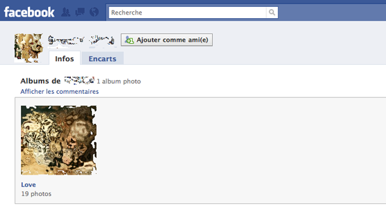 Facebook : voir les photos d’une personne qui n’est pas amie avec vous