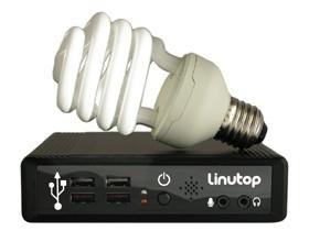Linutop - 2.0 - boîtier - ampoule