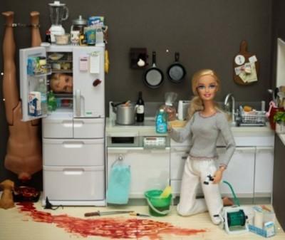 Barbie meurtre: un joli cadeau pour Noël.