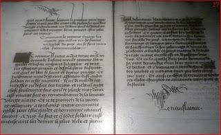 Autour d'un manuscrit...
