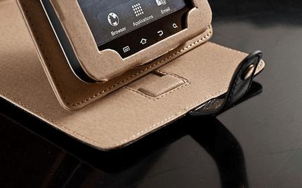 Un étui Cuir Luxe Ambassador pour la Galaxy Tab