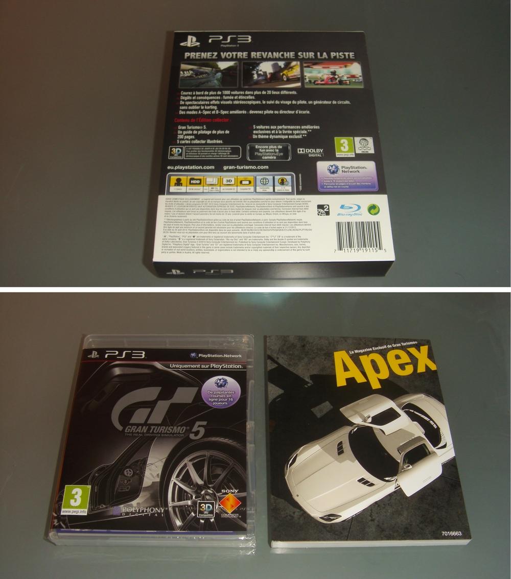 gran turismo 5 edition prestige oosgame weebeetroc [achat et déballage] Gran Turismo 5 Edition Collector