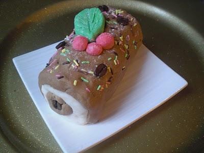 Bûche mousse de Noel